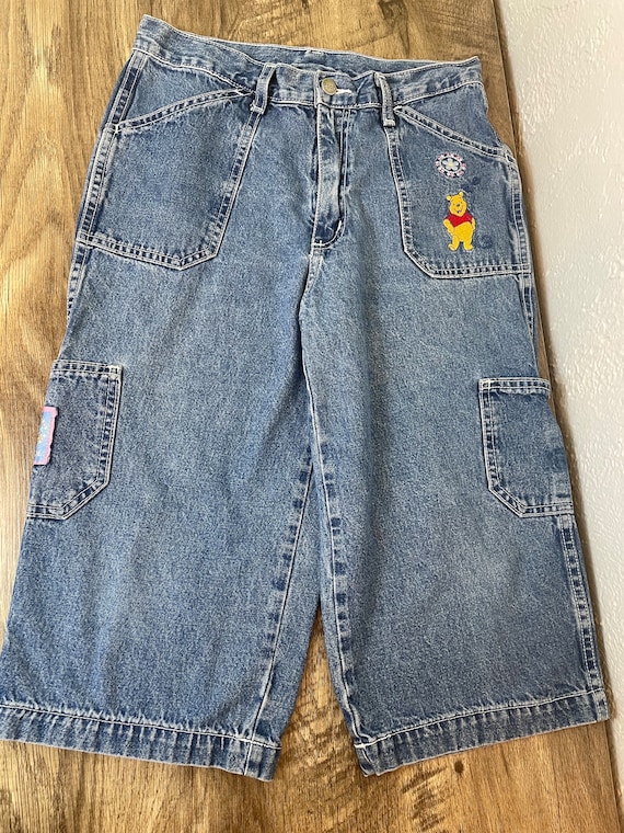 90s Winnie the Pooh capris - image 1