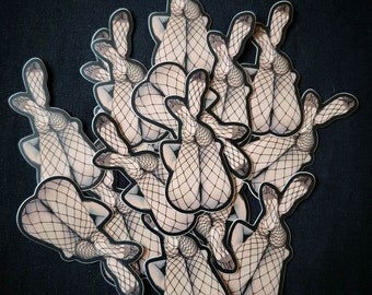 Fishnets - Sticker + Print