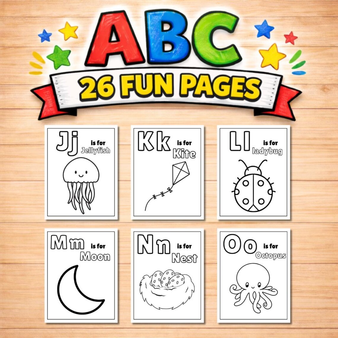 Alphabet Coloring Pages Printable for Kids, ABC Coloring Pages ...