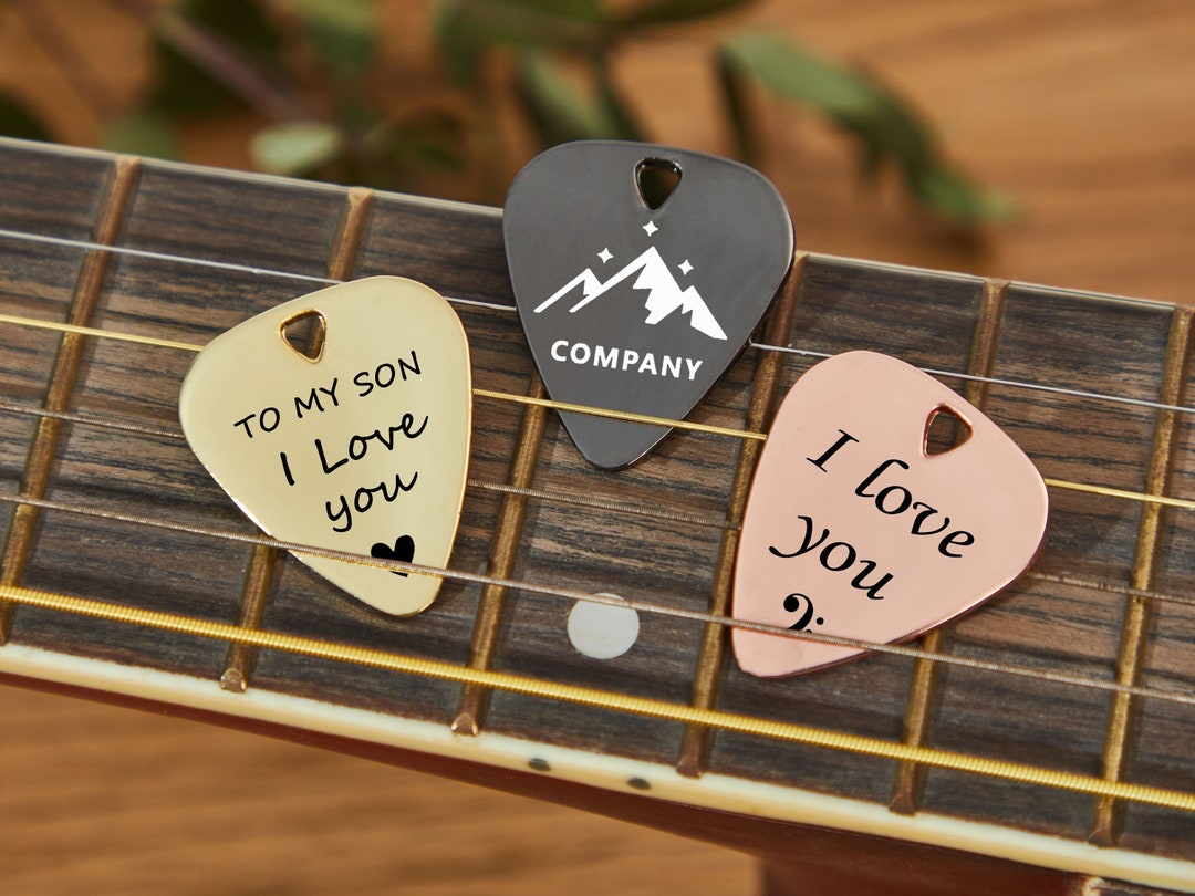 Personalised Guitar Pick,custom Guitar Pick,metal Plectrum,engraved
