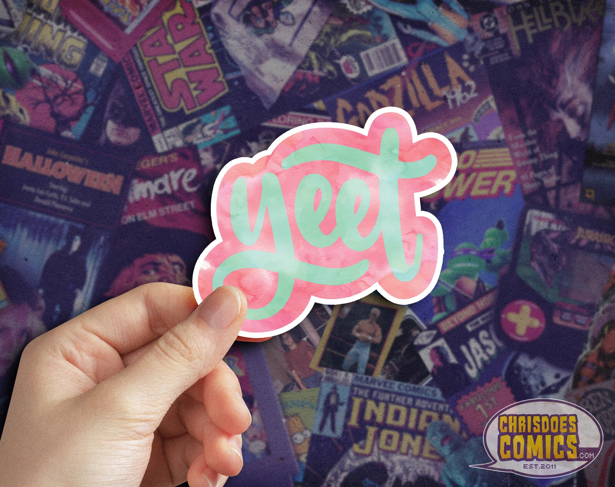 Ye Sticker YEET Meme Funny Millennial Slang Sticker - Etsy