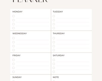 Make your life easier planner, To-Do list planner, Get ready to get your life together, Agenda planner