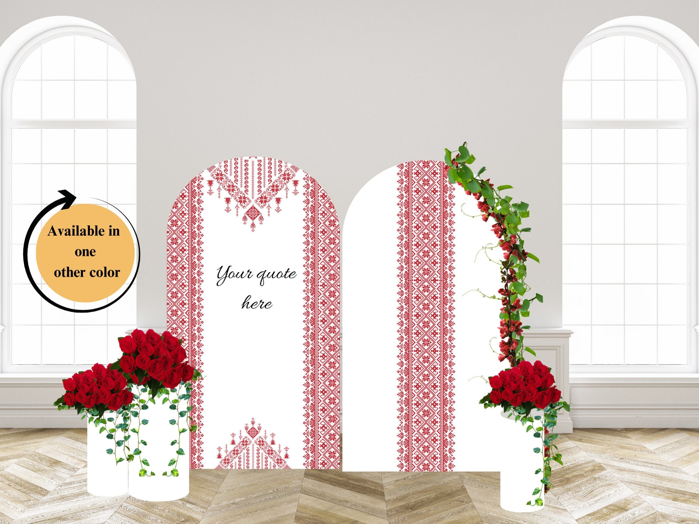 Set of two printable Palestinian Henna sign-printable Palestinian Henna backdrop-Palestinian wedding-Bride's Henna Party