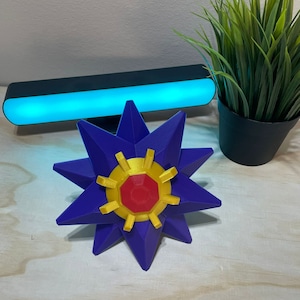 Starmie / Staryu 3d Printed Figure (Shiny Versions Available)