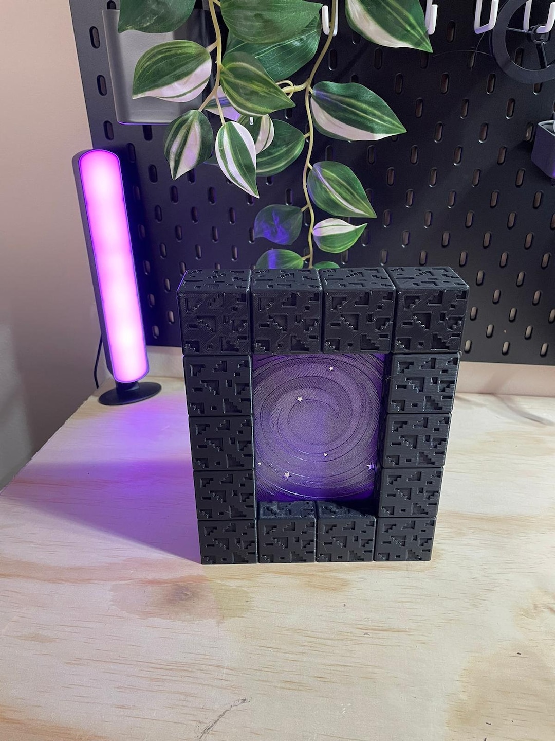 Minecraft End Portal (3D Printed) - Etsy