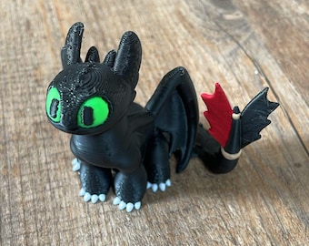 Toothless & Light Fury kerstboomversieringen!