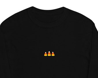 Candy Corn Long Sleeved Halloween Shirt