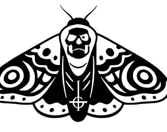 Ghost | papa death moth decal | Ghost BC