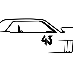 Ken Block 43 43VER Hoonicorn Vinyl Decal Sticker