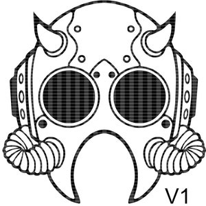 Nameless Ghoul Ghost sticker | 2 versions | metal decal