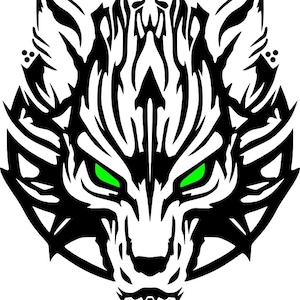 Fenrir Norse Wolf LORE Vinyl Decal sticker