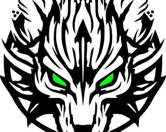 Fenrir Norse Wolf LORE Vinyl Decal sticker