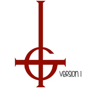 Grucifix Ghost Band Logo | papa emeritus | nameless ghouls | Ghost BC | metal