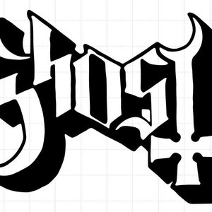 Ghost band Logo decal sticker Ghost BC nameless ghoul