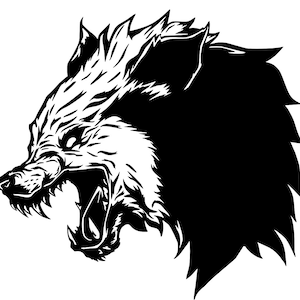 Norse Fenrir wolf Vinyl decal sticker