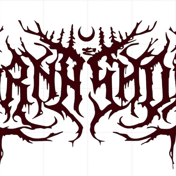 Lorna Shore decal | sticker | band logo | metal | BLEGH