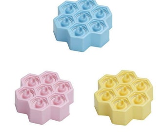 Chocolate Candy Mould Easy Reusable Fondant Mold Silicone  Ice Cube Decorating