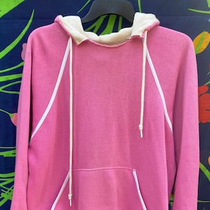 vintage hoodie sweatshirt, pink hoodie, vintage sweatshirt