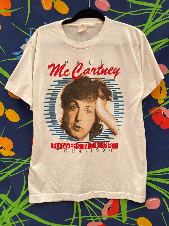 Evolve . Derfra Vintage 90s Paul McCartney Beatles Band T-shirt w/ retro - Etsy 日本