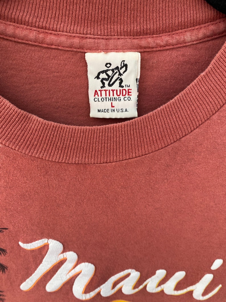 80's Lavender Maui Cap Sleeve T-Shirt by Etchings