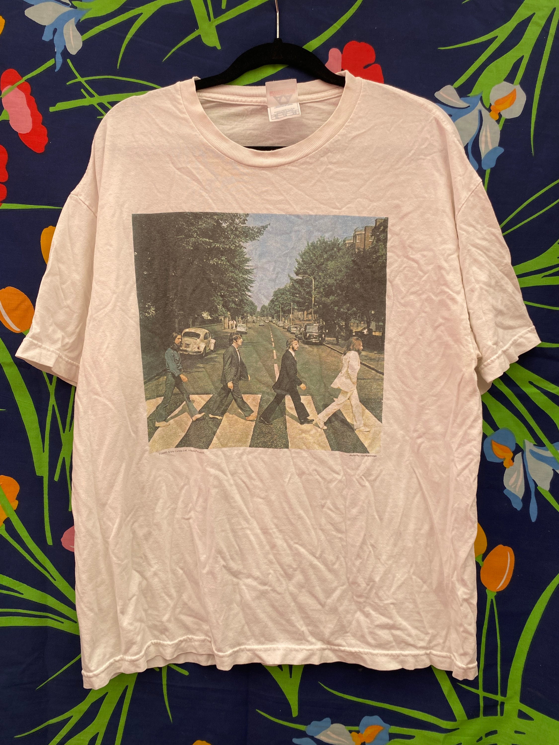 Vintage Single Stitch T-shirt From the Beatles Abbey Road Band - Etsy