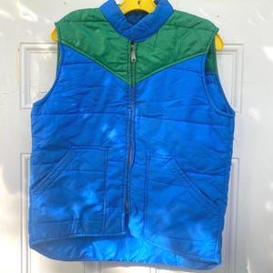 Vintage jaren 70-hemd. vintage sneeuwvest