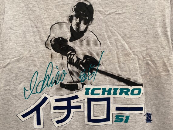 Ichiro Suzuki Seattle Mariners Graphic T-shirt From Y2K 
