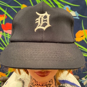 vintage Detroit Tigers baseball hat from the 70s or 80s image 1