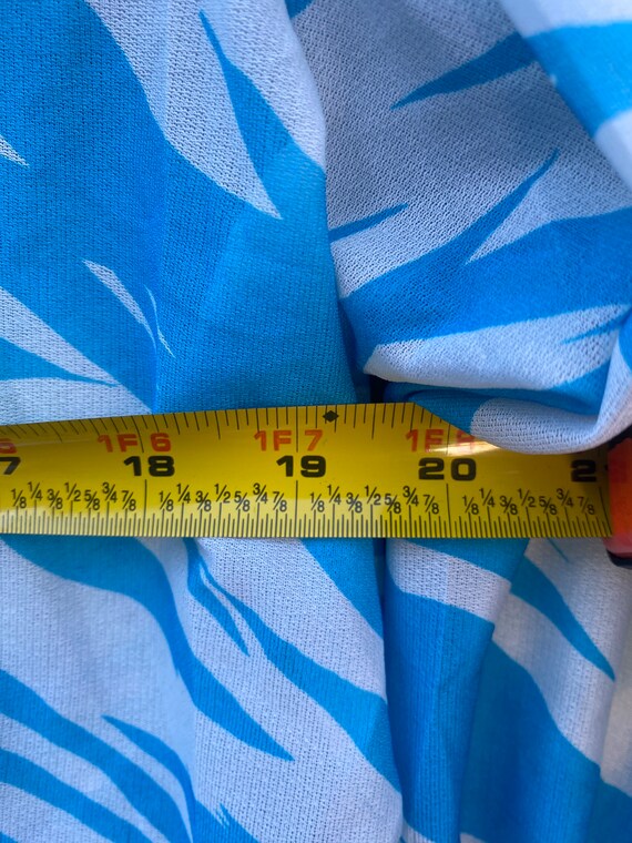 vintage 70s abstract pattern button up shirt, lon… - image 10