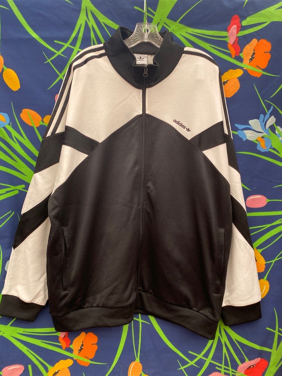 vintage adidas track suit top