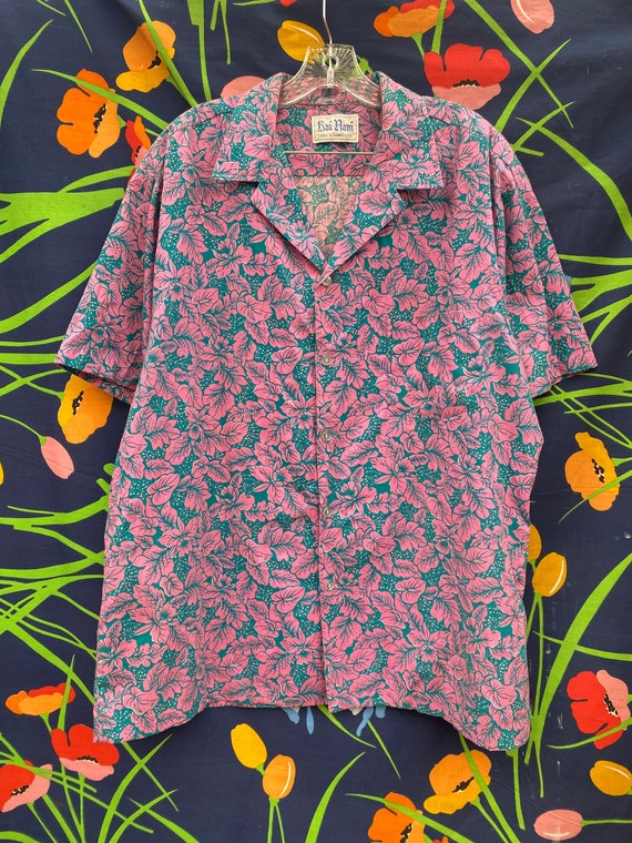Hawaiian shirt button-up vintage - Gem