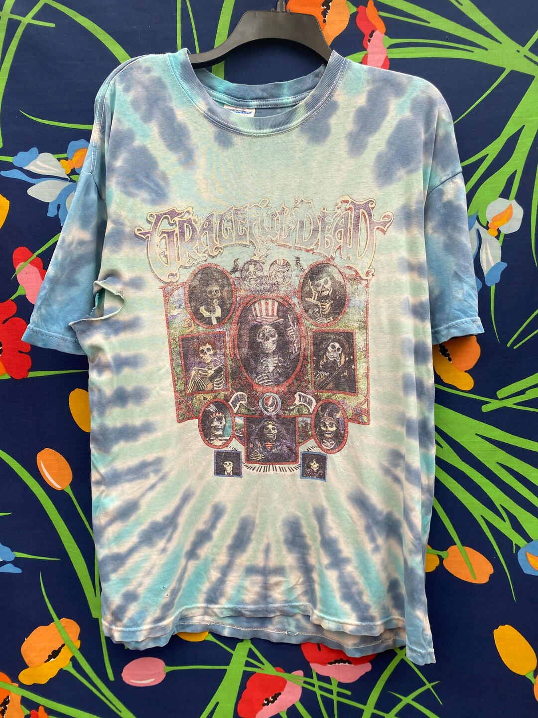 Vintage Single Stitch Grateful Dead Band T Shirt From 80s 90s Etsy