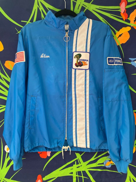 Vintage Ford Cobra racing jacket from 70s w/ custo