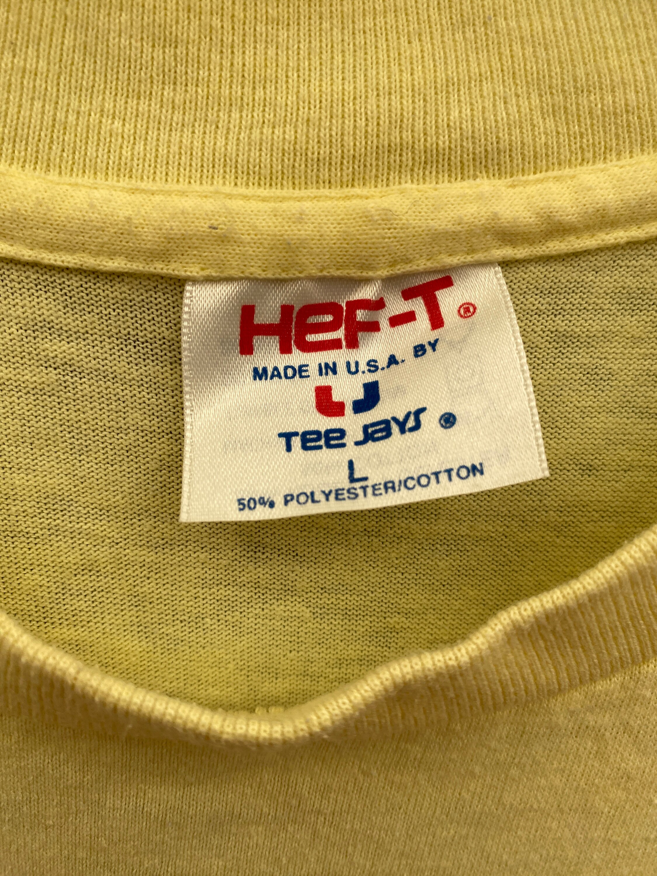 Contrast Stitch Graphic Vintage T-Shirt
