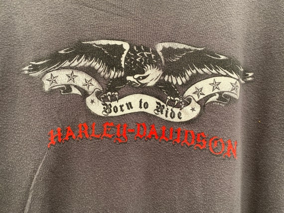 vintage longsleave shirt harley davidson motorcyc… - image 3