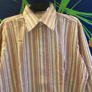 Vintage button up oxford dress shirt single stitch from Arrow Kent collection new