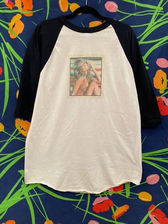 Vintage Farrah Fawcett Raglan single-stitch 70s/80