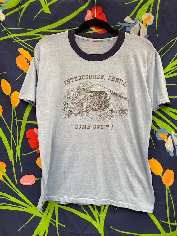 Vintage Funny T-shirt. Vintage Ringer T Shirt. - Etsy