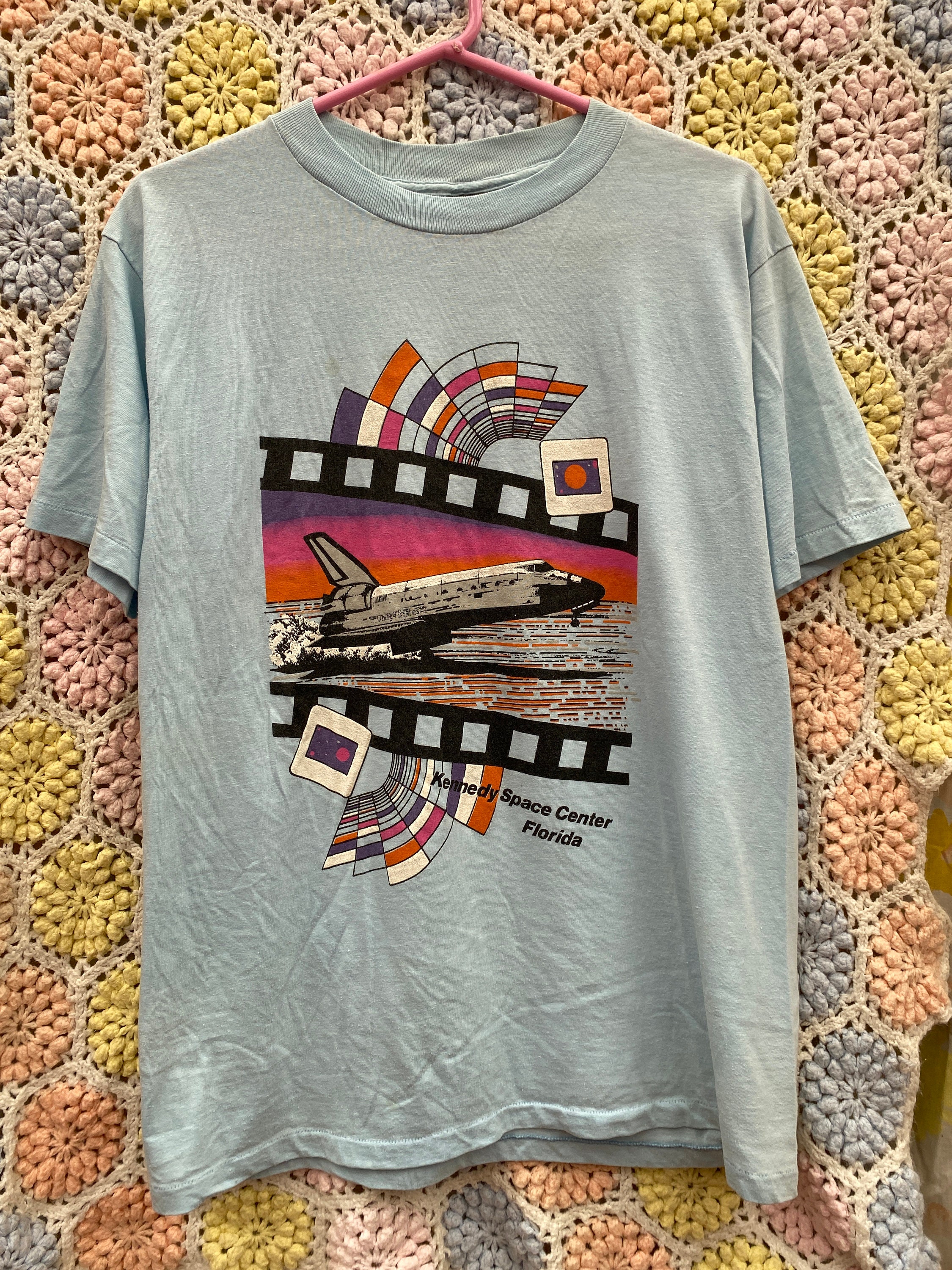 Vintage Kennedy Space Center Florida Single Stitch T-Shirt W