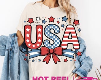 Coquette USA Gildan Softstyle Game Day Ready to Press DTF Transfer: DIY Heat Press