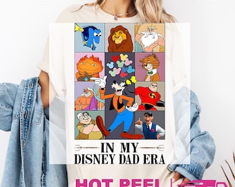 In My Disney Dad Era DTF Transfer, Disney Dad Era Heat Press Transfer