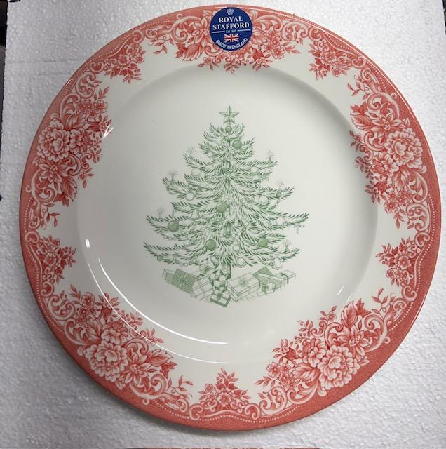 新品 Stafford ロイヤルスタッホード クリスマスプレート４枚 Royal stafford dinner plate set - Etsy 日本