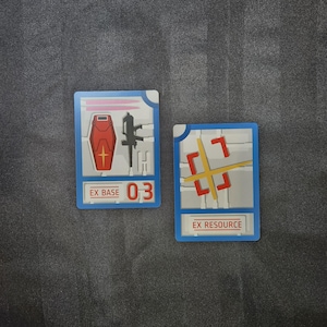Gundam - EX Resource/Base token [Doppi lati] (2 COPIE)