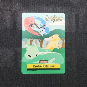 Digimon - Fichas Kuda-Kitsune (4 copias)