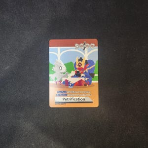 Digimon - Fichas de petrificación (4 copias)