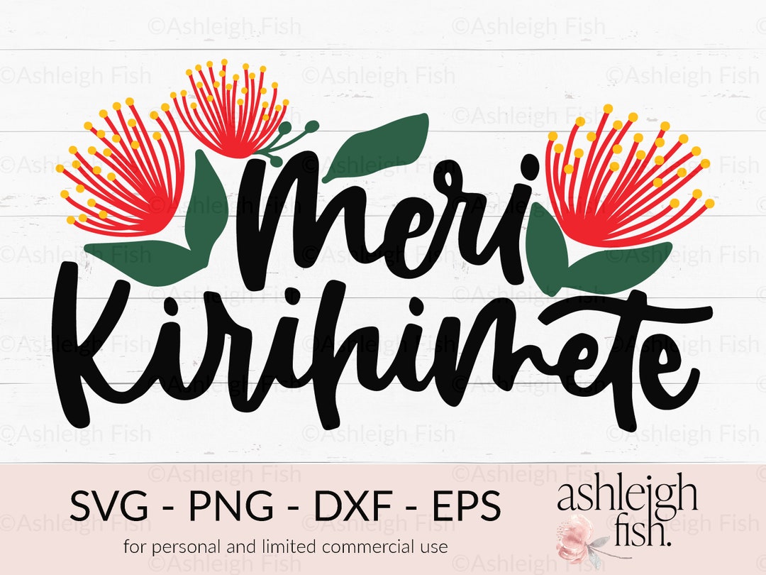 Meri Kirihimete Svg Merry Christmas Svg Maori Svg Kiwiana - Etsy Canada