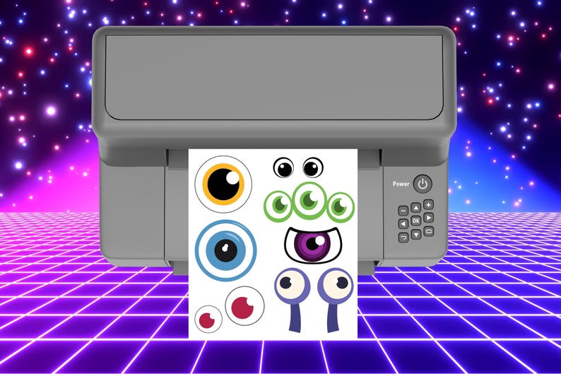 Build a Monster Printable Craft Activity | Cut and Paste Game (digital ...