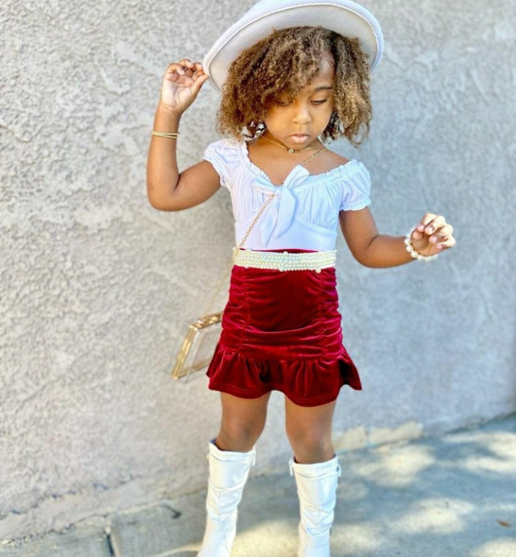 Toddler Girl Velvet Skirt Girls Velvet Skirt baby Toddler Etsy