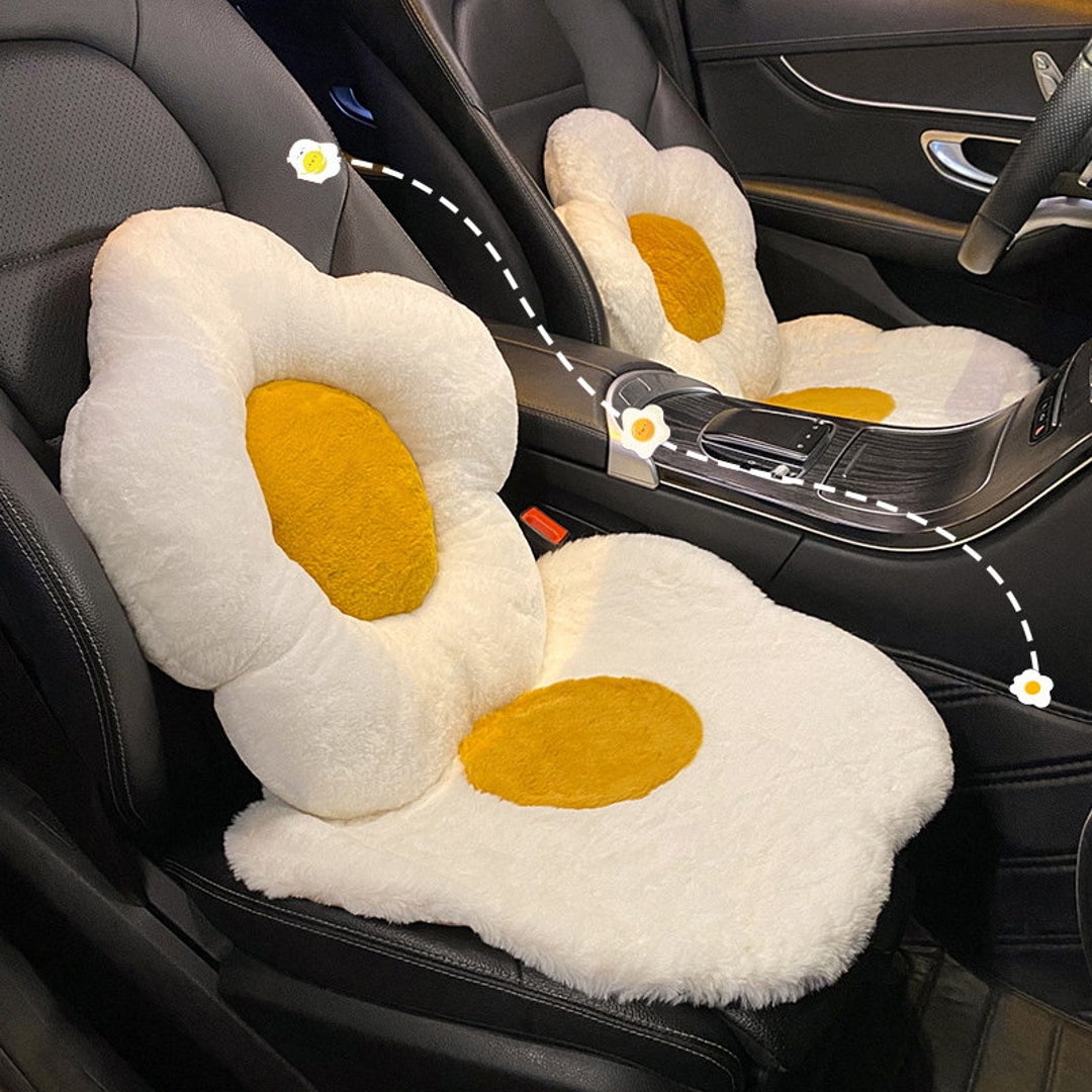 Soft Warm Car Seat Covers Fluffy Seat Cushion Protector Cute Etsy