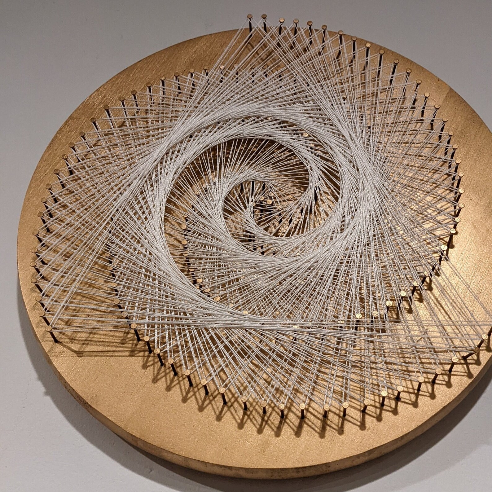 Triangle Spiral String Art - Etsy